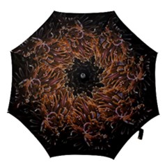 Sea Anemone Coral Underwater Ocean Sea Water Hook Handle Umbrellas (small) by Wegoenart