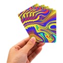 Contemporary Art Fluid Background Playing Cards Single Design (Rectangle) with Custom Box View3