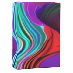 Fluid Background Playing Cards Single Design (rectangle) With Custom Box by GardenOfOphir