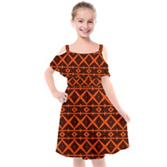 Pattern 14 Kids  Cut Out Shoulders Chiffon Dress by GardenOfOphir