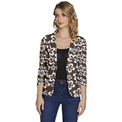 Pattern 109 Women s One-button 3/4 Sleeve Short Jacket by GardenOfOphir