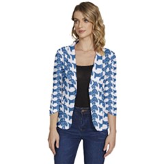 Pattern 162 Women s One-button 3/4 Sleeve Short Jacket by GardenOfOphir