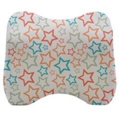 Background Pattern Texture Design Velour Head Support Cushion by Semog4