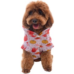 Pumpkin Tea Cup Pie Dessert Dog Coat by Semog4