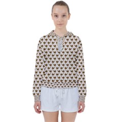 Pattern 265 Women s Tie Up Sweat by GardenOfOphir