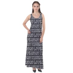 Pattern 321 Sleeveless Velour Maxi Dress by GardenOfOphir