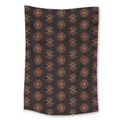 Pattern Floral Texture Icons Large Tapestry by Semog4