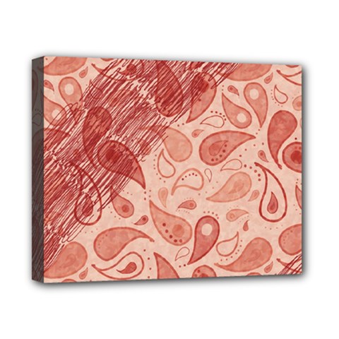 Tribal Background Pattern Texture Design Canvas 10  X 8  (stretched) by Semog4