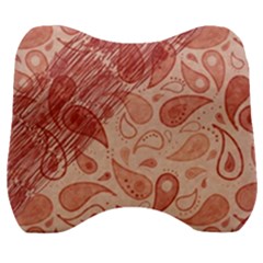 Tribal Background Pattern Texture Design Velour Head Support Cushion by Semog4