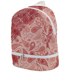 Tribal Background Pattern Texture Design Zip Bottom Backpack by Semog4
