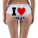 I love Julia  Reversible Mid-Waist Bikini Bottoms View4