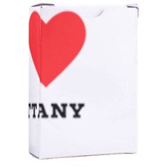 I Love Brittany Playing Cards Single Design (rectangle) With Custom Box by ilovewhateva