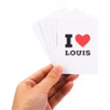 I love louis Playing Cards Single Design (Rectangle) with Custom Box View3