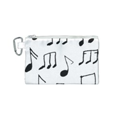 Music Is The Answer Phrase Concept Graphic Canvas Cosmetic Bag (small) by dflcprintsclothing