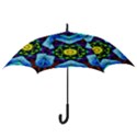 Abstract Kaleidoscope Digital Hook Handle Umbrellas (Large) View3