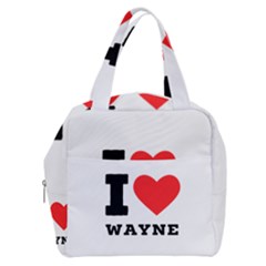 I Love Wayne Boxy Hand Bag by ilovewhateva