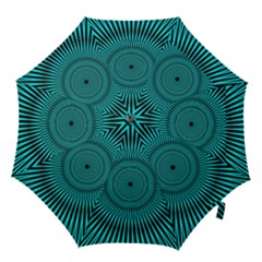 Illusion Geometric Background Hook Handle Umbrellas (medium) by Jancukart