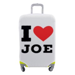 I Love Joe Luggage Cover (small) by ilovewhateva