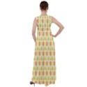 Spatula Spoon Pattern Empire Waist Velour Maxi Dress View2