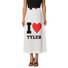I Love Tyler Classic Midi Chiffon Skirt by ilovewhateva
