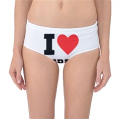 I Love Jerry Mid-waist Bikini Bottoms by ilovewhateva