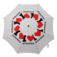 I Love Stephen Hook Handle Umbrellas (medium) by ilovewhateva