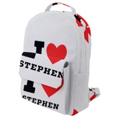 I Love Stephen Flap Pocket Backpack (small) by ilovewhateva