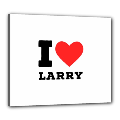 I Love Larry Canvas 24  X 20  (stretched) by ilovewhateva