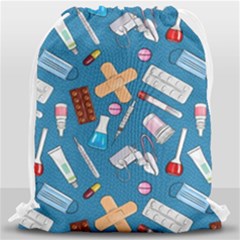 Medicine Pattern Drawstring Bag (large) by SychEva