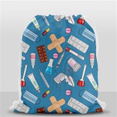 Medicine Pattern Drawstring Bag (small) by SychEva