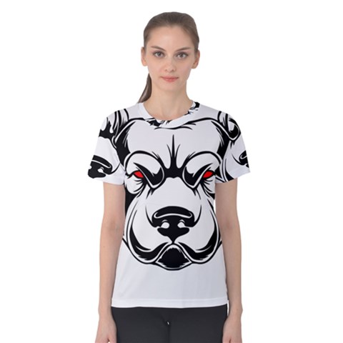Dog Animal Mammal Bulldog Pet Women s Cotton Tee by Semog4