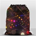 Abstract Light Star Design Laser Light Emitting Diode Drawstring Bag (Small) View2