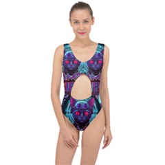 Gamer Life Center Cut Out Swimsuit by minxprints