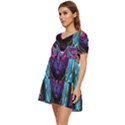 Gamer Life Tiered Short Sleeve Babydoll Dress View3