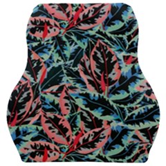 Leaves Leaf Pattern Patterns Colorfur Car Seat Velour Cushion  by Semog4