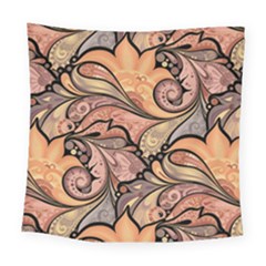 Colorful Paisley Background Artwork Paisley Patterns Square Tapestry (large) by Semog4