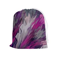 Colorful Artistic Pattern Design Drawstring Pouch (xl) by Semog4