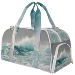Big Storm Wave Burner Gym Duffel Bag by Semog4