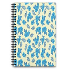 Rose-blue 5 5  X 8 5  Notebook by nateshop
