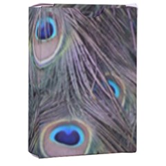 Peacock Feathers Peacock Bird Feathers Playing Cards Single Design (rectangle) With Custom Box by Jancukart