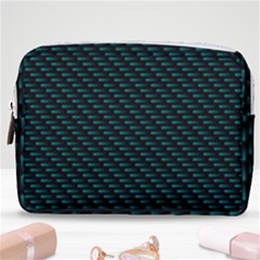 Lines Pattern Texture Stripes Particles Modern Make Up Pouch (medium) by Jancukart
