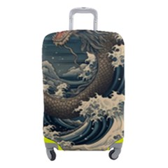 Sea Dragon Kanagawa Sea Monster Luggage Cover (small) by Jancukart