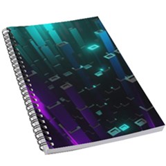 Abstract Building City 3d 5 5  X 8 5  Notebook by Jancukart