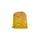 Texture Pattern Macro Glass Of Beer Foam White Yellow Bubble Drawstring Pouch (XS) View1