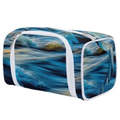 Waves Abstract Waves Abstract Toiletries Pouch by Semog4
