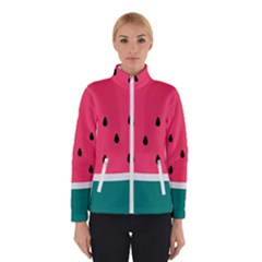 Watermelon Fruit Pattern Women s Bomber Jacket by Semog4