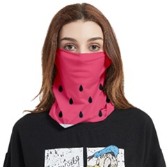 Watermelon Fruit Pattern Face Covering Bandana (two Sides) by Semog4
