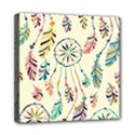 Dreamcatcher Abstract Pattern Mini Canvas 8  x 8  (Stretched) View1