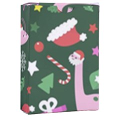 Colorful Funny Christmas Pattern Playing Cards Single Design (rectangle) With Custom Box by Semog4