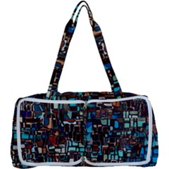 Stained Glass Mosaic Abstract Multi Function Bag by Semog4